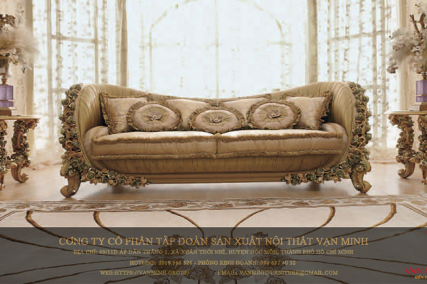 Phòng khách tân cổ điển 01