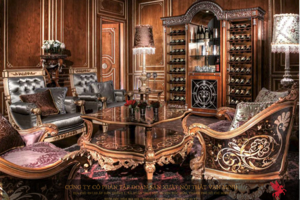 Phòng khách tân cổ điển 03