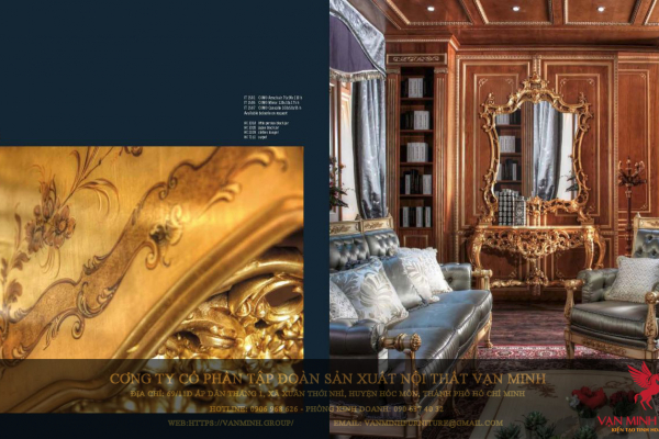 Phòng khách tân cổ điển 03