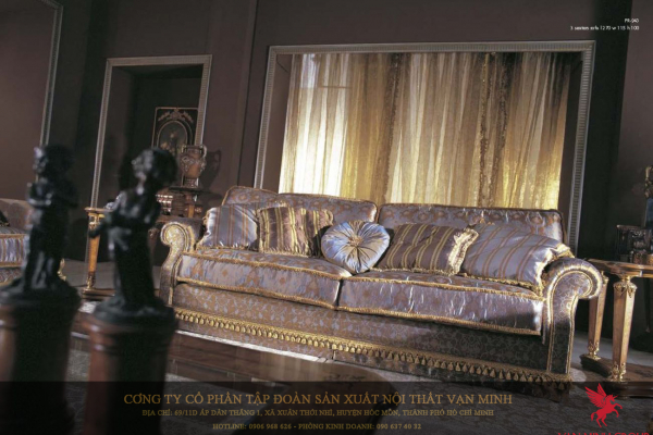 Phòng khách tân cổ điển 06