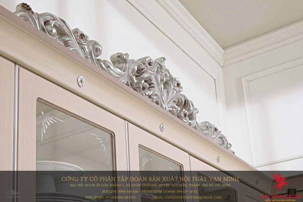 Tủ bếp tân cổ điển 02