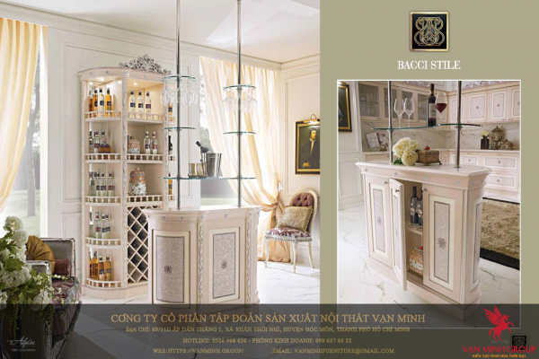 Tủ bếp tân cổ điển 02